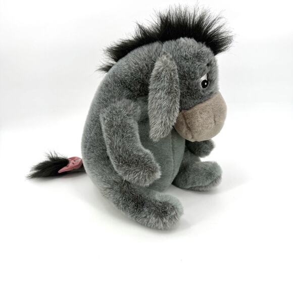 The Walt Disney Company Eeyore Large 15” Seated Stuffed Animal Vintage Plush EUC - Picture 3 of 11